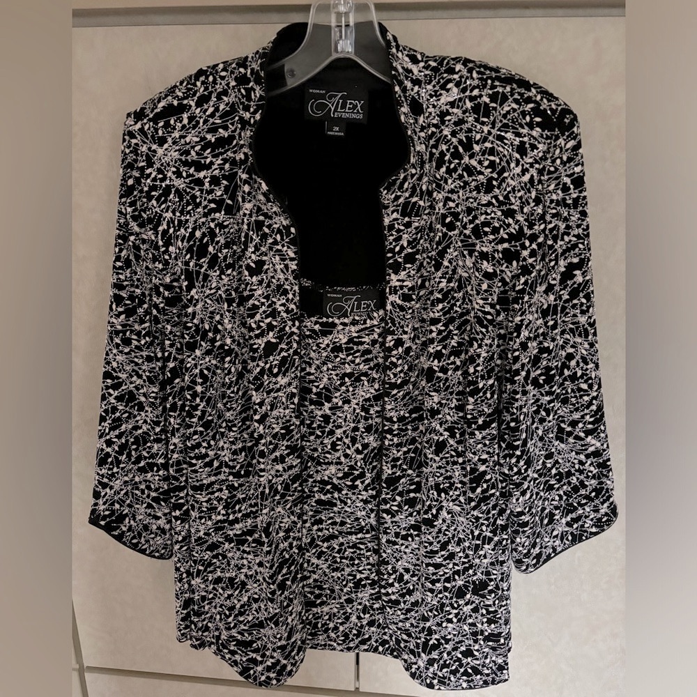 Alex Evenings 3 piece ensemble, size 2X - Picture 3 of 7